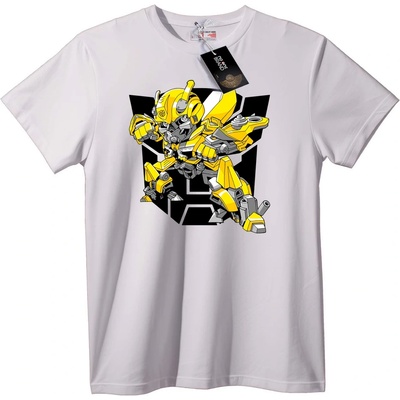 NOONEBRAND Тениска Bumblebee Робот - 6XL, White