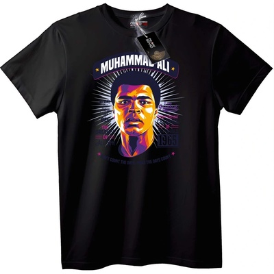 NOONEBRAND Тениска Muhammad Ali Най-Великият - L, Black
