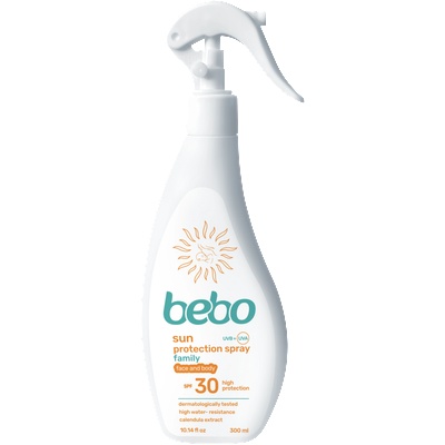 Бебо Слънцезащитна емулсия фамилия Бебо - SPF 30, 300 ml (9637)
