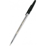Centrum Химикалка Centrum Pioneer, черен цвят на писане, 0.5 mm, прозрачна, цената е за 1бр. (продава се в опаковка от 50 бр. ) (OK100268)