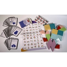 MAGBUILDER Tangram magnetická stavebnica 112 ks