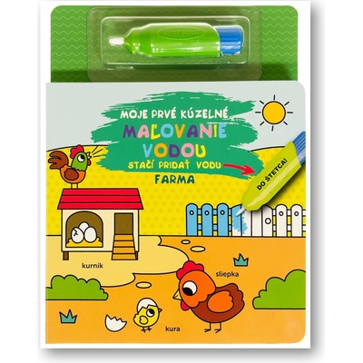 Moje prvé kúzelné maľovanie vodou Farma Svojtka&Co.