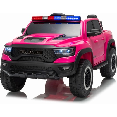 Mamido Dodge Ram Elektrické autíčko růžová
