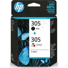 HP 305 originální inkoustová kazeta černá/tříbarevná 6ZD17AE