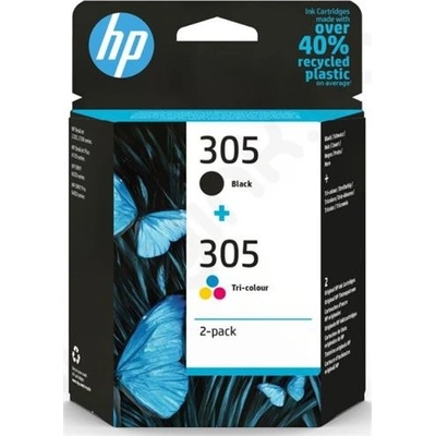 HP 305 originální inkoustová kazeta černá/tříbarevná 6ZD17AE – Zboží Živě