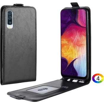 Image 1 of Samsung Galaxy A50/A50s/A30s Флип Кожен Калъф и Скрийн Протектор