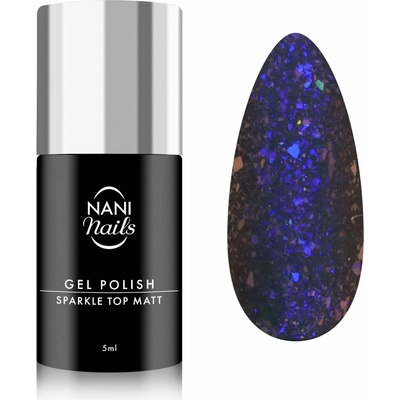 NANI gel lak Sparkle Top Matt 5 ml