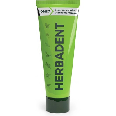 Herbadent HOMEO Bylinná bez fluóru 100 g