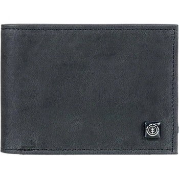 Element Segur Leather peňaženka black