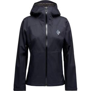Black Diamond Дамско водоустойчиво яке Black Diamond Women's Fineline Stretch Shell Waterproof jacket - Black - размер XXS (102-4135-0111)