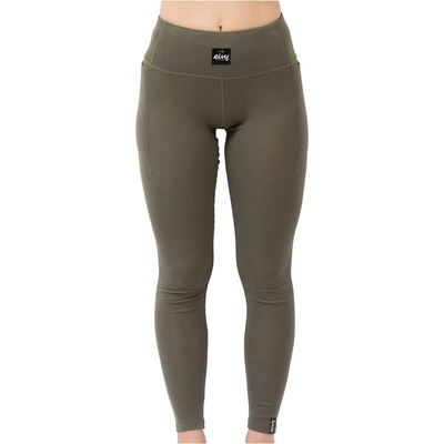 Eivy Дамско мериносово термобельо Eivy Women's Pocket Wool Rib Tights Merino base layer - Olive - размер XS (115-2187-0512)