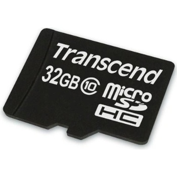 Transcend microSDHC 32GB class 10 TS32GUSDC10