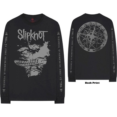 Rock Off metal Slipknot Subliminal Verses čierne
