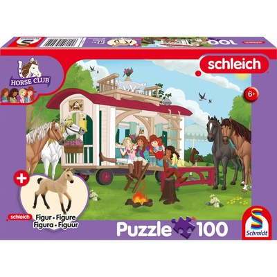 Schmidt Spiele Schleich Horse Club Hanoverian foal dun detské s doplnkom 100 dielov