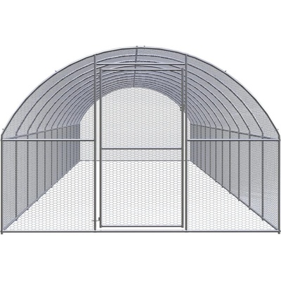 vidaXL klec 3 x 12 x 2 m pozinkovaná ocel – Zboží Dáma