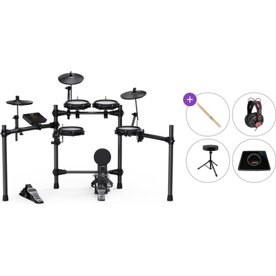 Nux DM-210 Premium SET Black Комплект електронни барабани (DM-210-PREMIUM-SET)