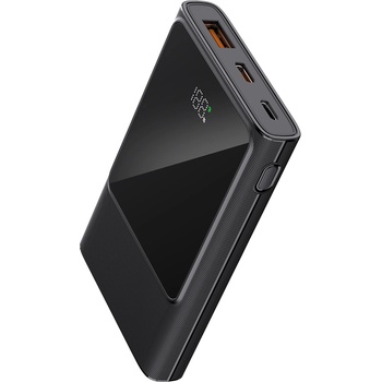 Diva Преносима външна батерия Diva PB-55B, 5000 mAh, Бързо зареждане, Черна (29290)