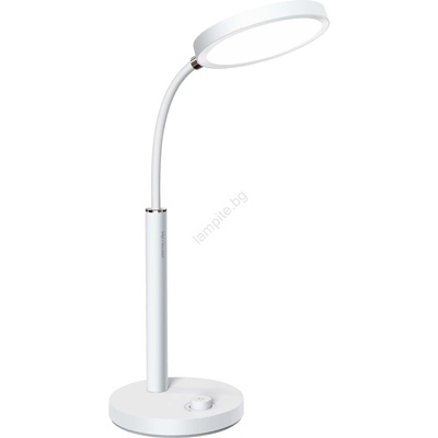 Platinet Led настолна лампа aura led/10w/230v 3700/4200k cri 97 бяла, димируема (pl0542)