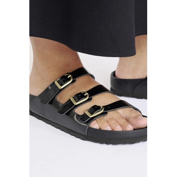 Birkenstock Кожени чехли Birkenstock Florida D-Buckle Exq в черно 1029385 (1029385)