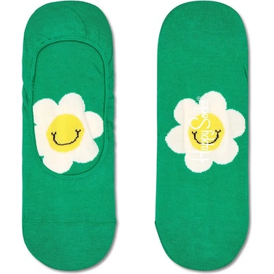 Чорапи Happy socks Smiley Daisy Liner socks - Green (Multicolor)