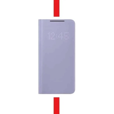 Samsung Galaxy S21+ Led View flip cover violet (EF-NG996PVEGEE)