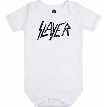 METAL-KIDS детско боди Slayer - (Logo) - white - black - Metal-Kids - 471.30. 7.8