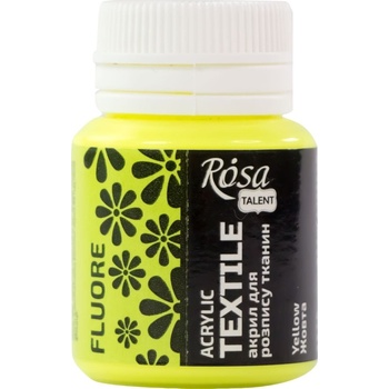 Rosa Talent Боя за плат Yellow Fluorescent 20 ml 1 бр (20171)