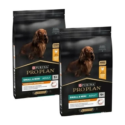 Pro Plan Small & Mini Adult Light/Sterilised kuřecí 2 x 7 kg