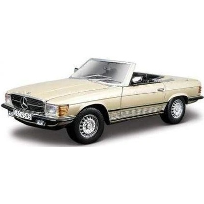 Bburago Classic Mercedes Benz 450 SL1977 zlatá 1:32