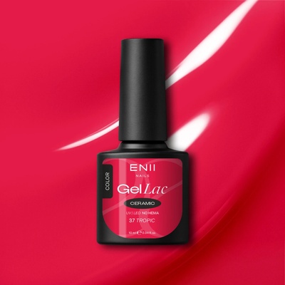 ENII NAILS Gel lak Ceramic 37 Tropic gelový lak bez HEMA 10 ml