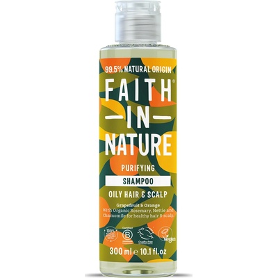 Faith in Nature Prírodný šampón Grapefruit & pomaranč 300 ml