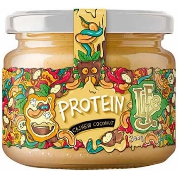 Lifelike Kešu krém s kokosom a proteínom 300 g