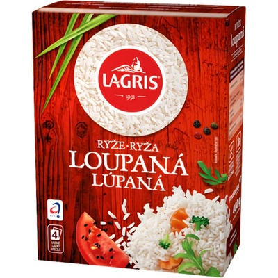 Lagris rýže loupaná ve varných sáčcích 400 g