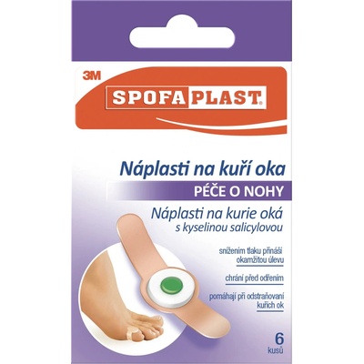 Spofaplast Náplasti na kuří oka 70 x 12 mm 6 ks