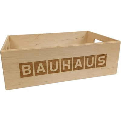 Bauhaus drevená debna 29 × 19 × 9,5 cm prírodná, 7723830