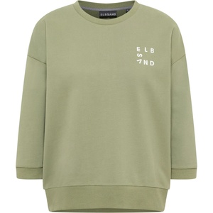 ELBSAND Дамски пуловер ELBSAND Women's Parvin Jumper - Green Leaf (117-3704-0414)