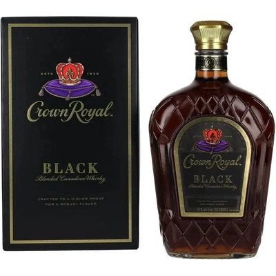 CROWN ROYAL BLACK 40% 1 l (kartón)