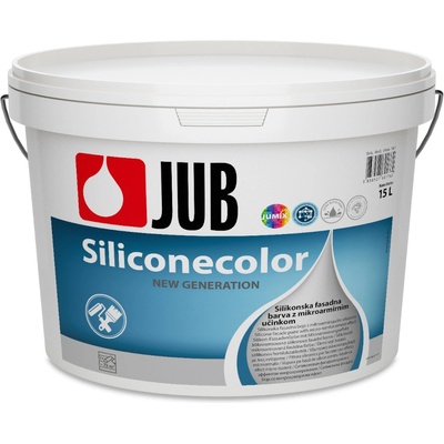 Jub Jub Siliconecolor 1001 bílý, 15L – Zboží Mobilmania