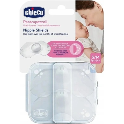 Chicco Silikónové kryty na bradavky Malé 2ks