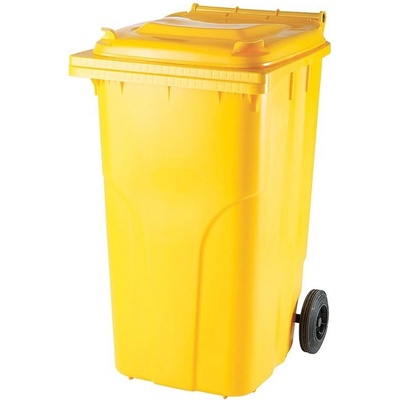 Elkoplast Popolnice plastová Elko 240 l, žltá