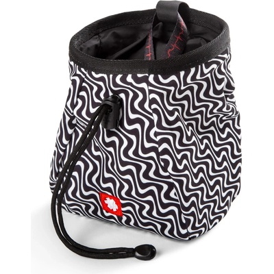 Торбичка за магнезий Ocun Lucky + Belt Chalk bag - Lines Black - размер One Size (335-0632-0711)