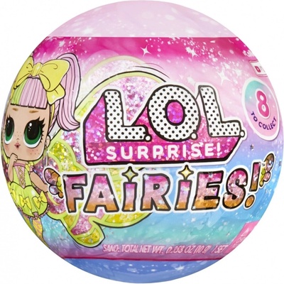 L.O.L. Surprise vílie Fairy Tots – kreatívne krídla (displej 12 ks)