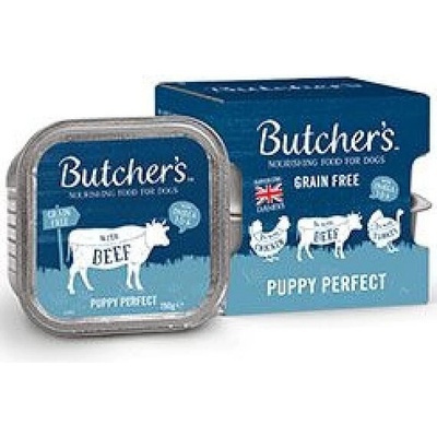 Butcher's Dog Original Junior kuře hovězí krůtí 4 x 150 g