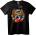 NOONEBRAND Тениска Арт око - 2XL, Black