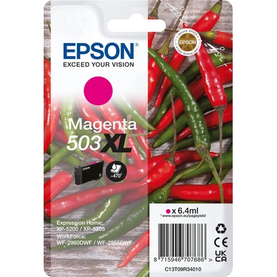 Epson 503XL T09R340 C13T09R34010 магента (magenta) оригинална касета (C13T09R34010)