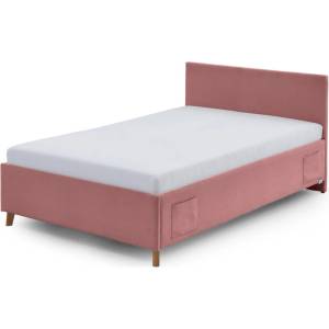 meise.möbel Розово тапицирано детско легло 140x200 cm с място за съхранение с включена подматрачна рамка Cool - Meise Möbel (2203-89-3000)