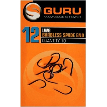 Guru LWG Barbless Spade End vel.16 10 ks