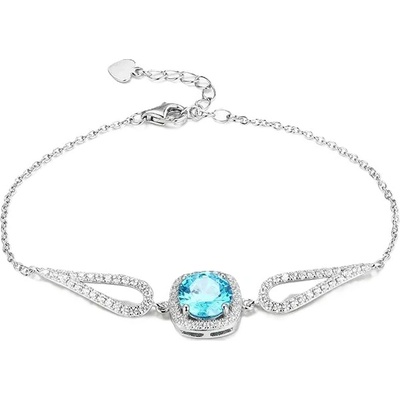 Dabog strieborný 925 dámsky náramok Aqua Luminis pripomínajúci žiaru oceánu ST-Z-NR-036