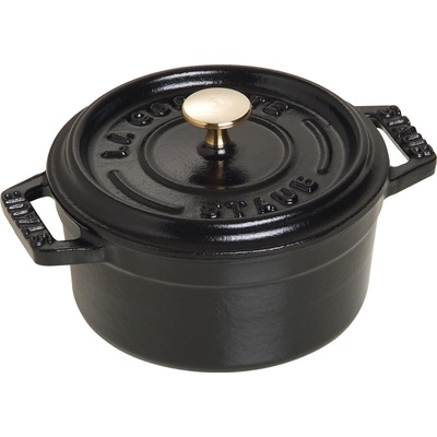 Staub Hrniec okrúhly 10 cm 0,25 l čierny