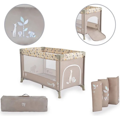 Moni Детска кошара Safari бежов